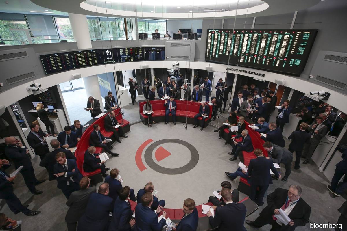 Traders at the London Metal Exchange (LME). Nickel prices spiked 250% in a little more than 24 hours last March in a short squeeze centred on top producer Tsingshan Holding Group Co, prompting the LME to suspend the market for a week and, most controversially, cancel billions of dollars of trades at the highest prices.